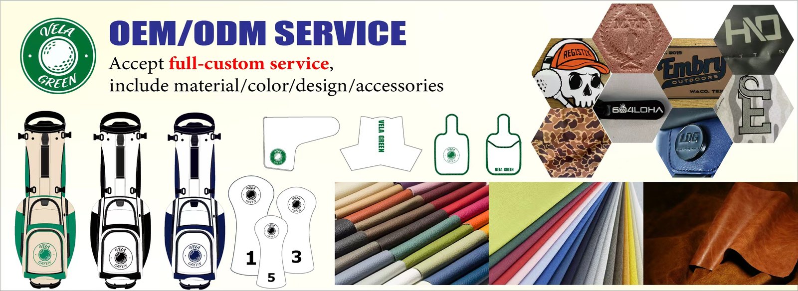 Custom golf bag factory home page 02