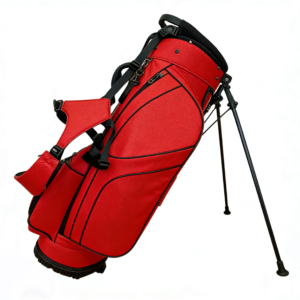 5 Way Divider Red Nylon Golf Bags for Sale