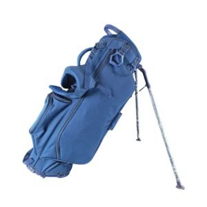 5 Way Top Navy Blue Nylon Golf Stand Bags