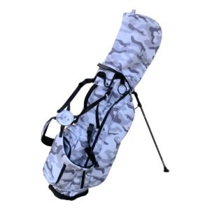 Custom Waterproof Nylon Camo Golf Bag with Stand