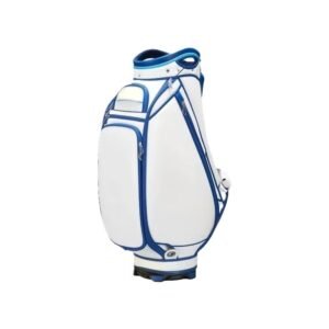 Custom White PU Leather Staff Golf Bags