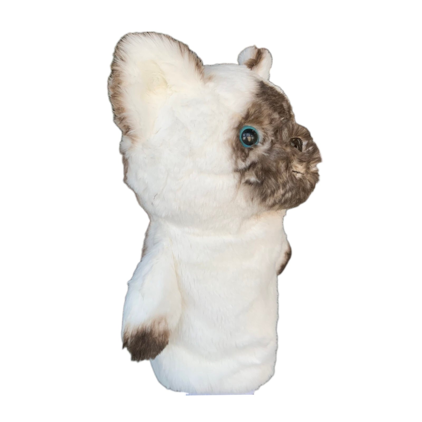 Cute Dog Shaped Leather Golf Club Cover