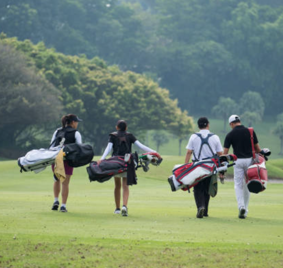 High-quality golf bag production line (Vela Green golf bags OEM)