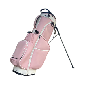 OEM Pink Leather Golf Stand Bags for Ladies