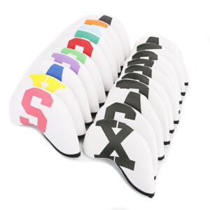 Personalised Nylon Golf Iron Headcovers