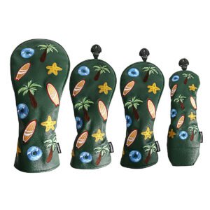 Personalized Golf Leather Wood Headcovers