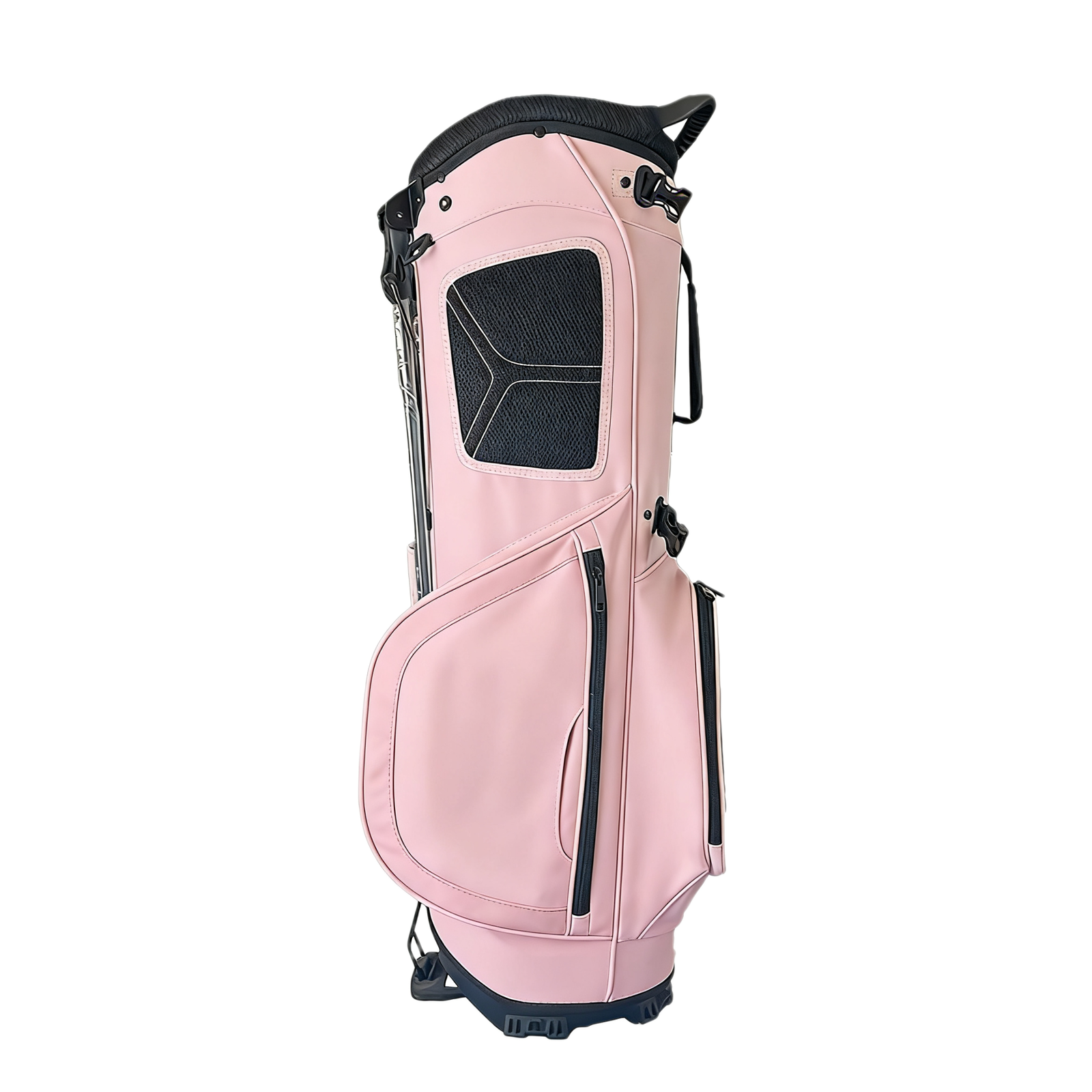 Women Nylon Golf Stand Bag in Cute Pink