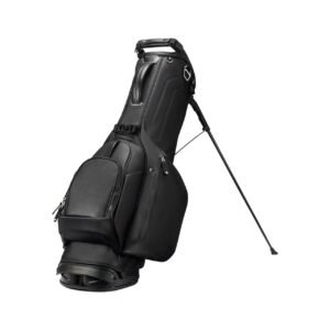 B2B Black Leather 4 Way Top Golf Stand Bags Wholesale