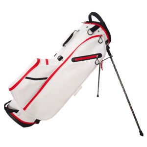 B2B White Nylon Lightweight Golf Stand Bags