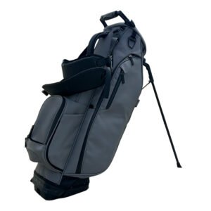 Custom Waterproof Grey Leather Golf Stand Bags