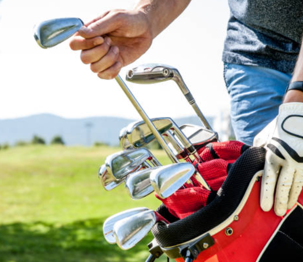 Custom logo embroidery golf bags for B2B retailers