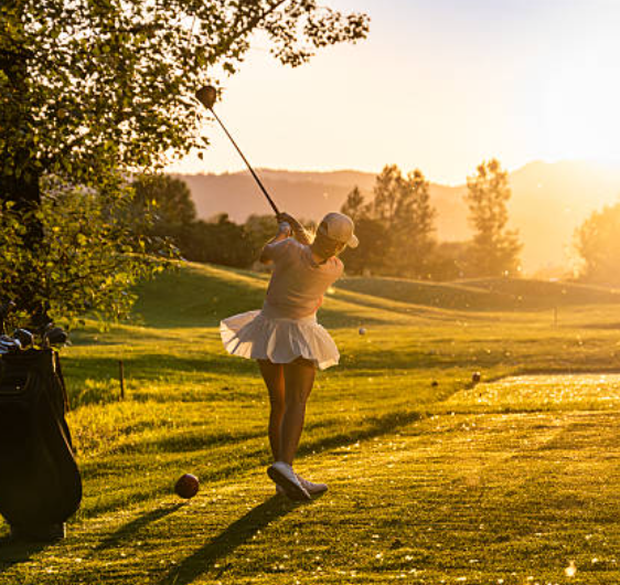 High-denier nylon golf bag for walkers