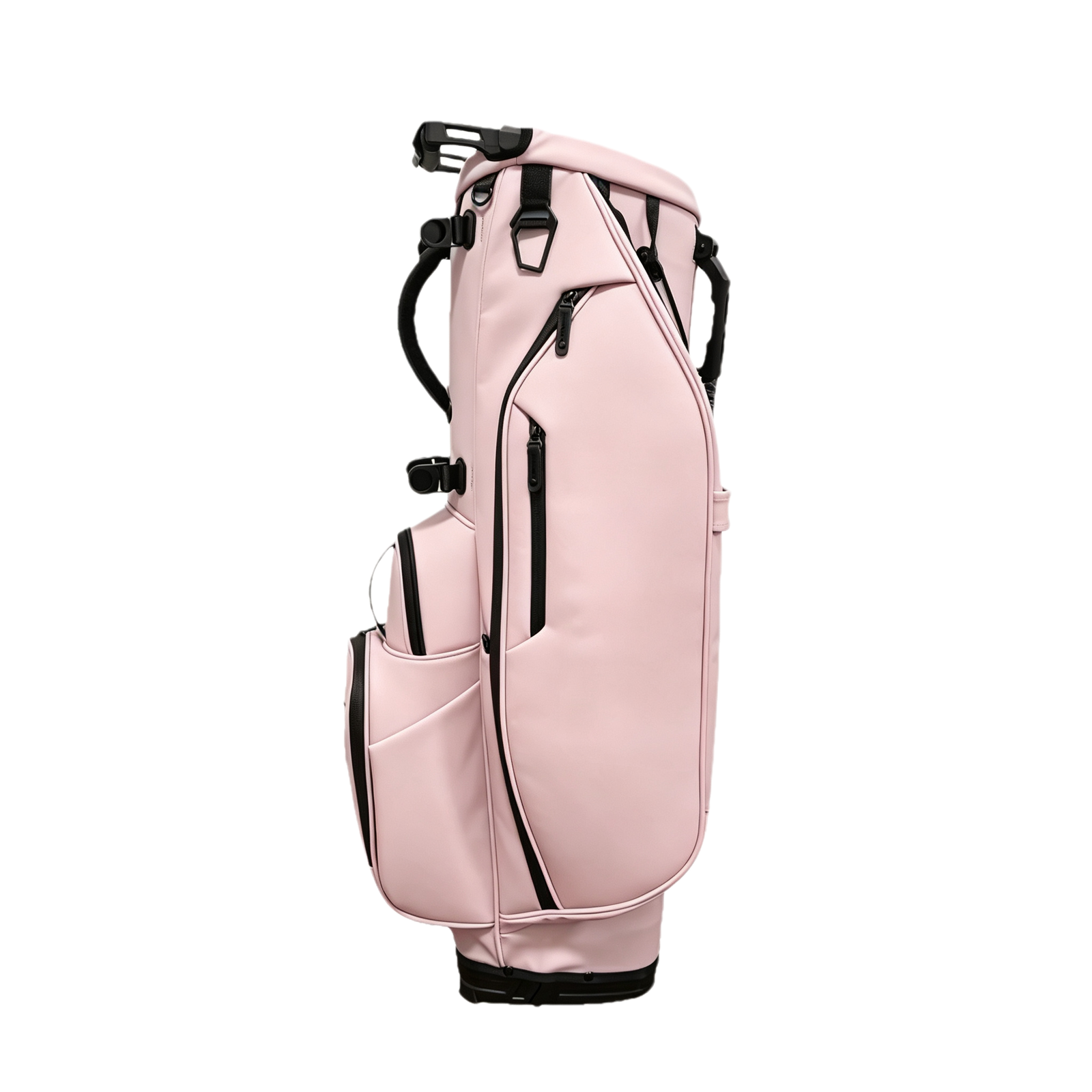 Lightweight 6 Way Divider Pink Golf Stand Bags with OEM Logo