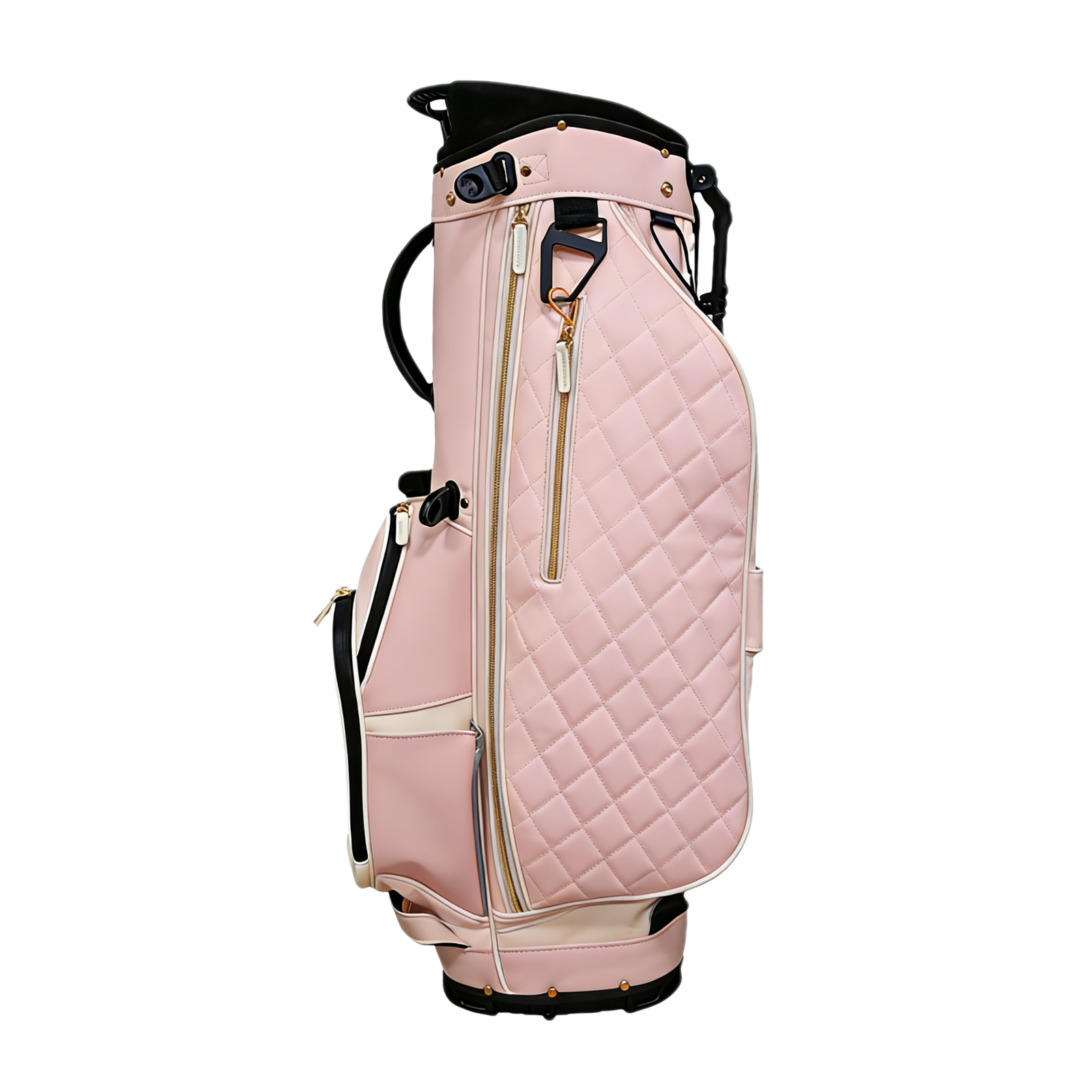 Ultra-Lightweight Detail of B2B Pink Golf Stand Bag