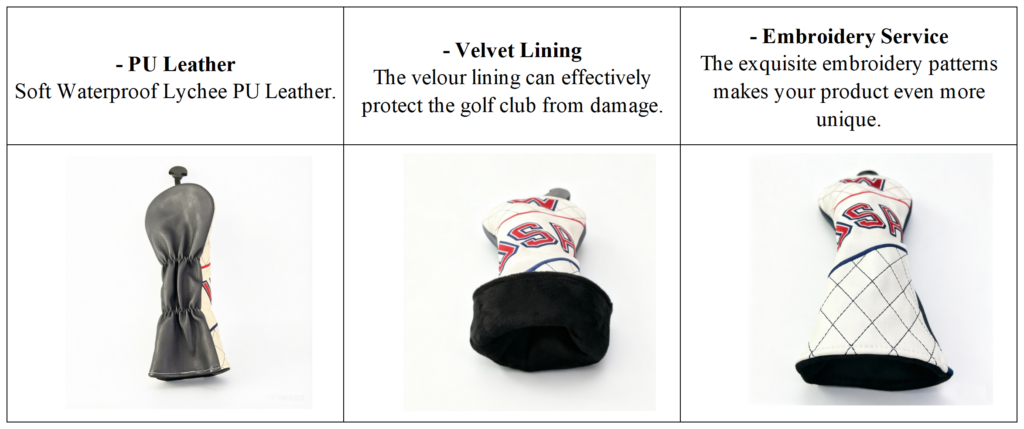 Best Leather Wood Golf Headcover Manufacturer 7 Best Leather Wood Golf Headcover Manufacturer details