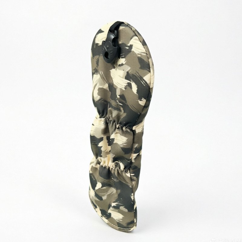 Camo Wood Leather Golf Headcover Factory 4 Bulk Camo PU Leather Driver Headcovers Factory
