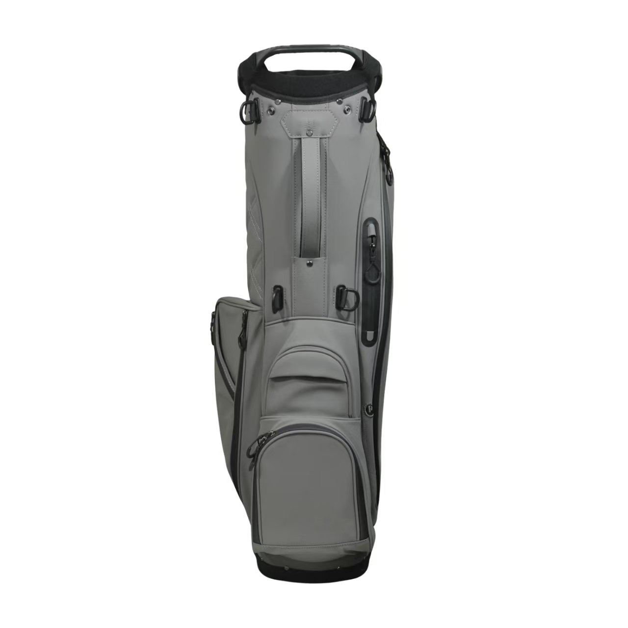 14 Way Divider Grey Leather Custom Golf Bag Manufacturers 2 Custom Golf Bag Manufacturers PU Leather Waterproof