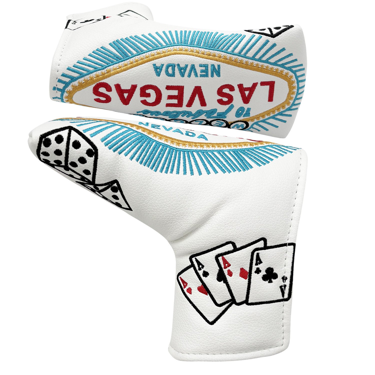Custom Leather Golf Putter Headcovers Manufacturer 2 Custom Leather Putter Headcovers For Bulk Business Order