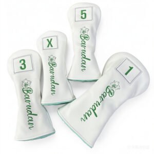 Embroidered Driver Fairway Golf Headcover Supplier
