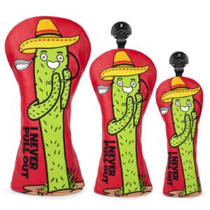 Personalized Embroidered Golf Wood Headcovers Wholesale