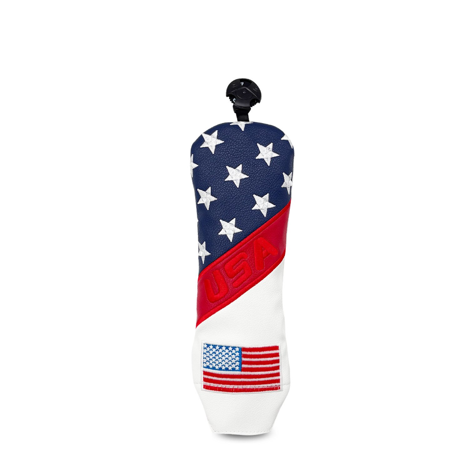 Best White PU Leather Golf Head Cover Manufacturers 3 Stain Resistant White Waterproof PU Leather Golf Headcovers