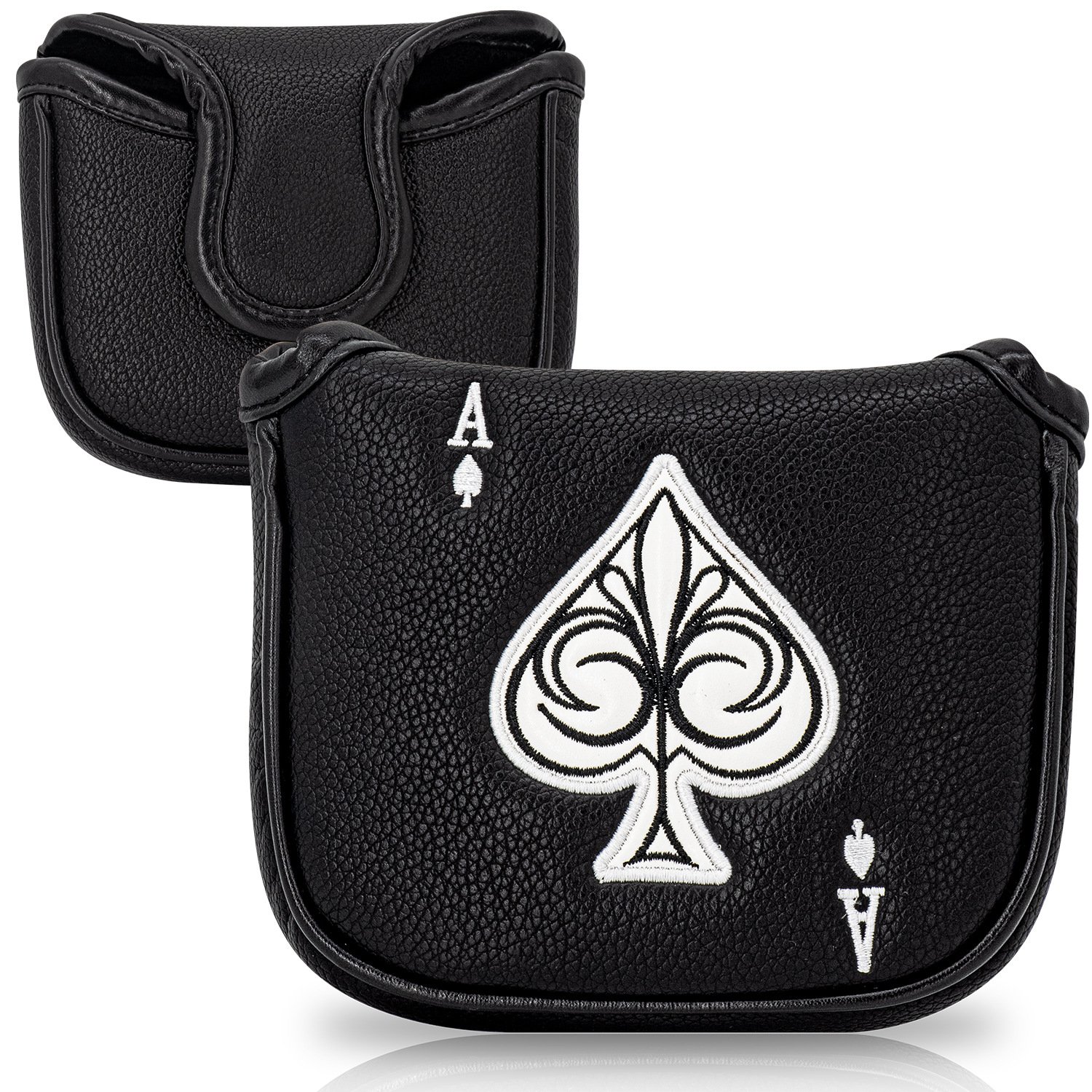 Best Black Mallet Putter Cover Golf Headcover Supplier 1 Best Black Mallet Putter Cover Golf Headcover Supplier