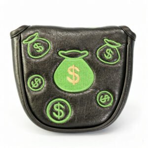 Embroidered Mallet Putter Cover Golf Headcover Factory