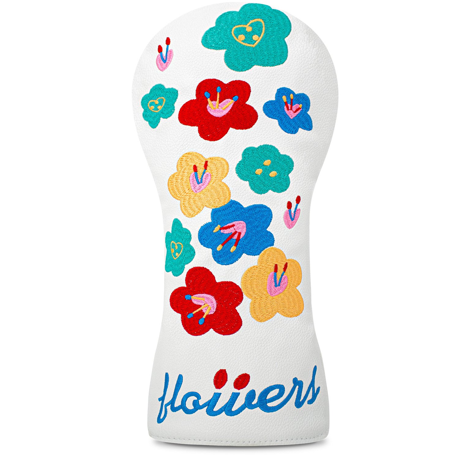 Best Embroidery Driver Golf Headcover Manufacturers 4 Floral Pattern Driver Headcover Manufacturers Fitting Driver