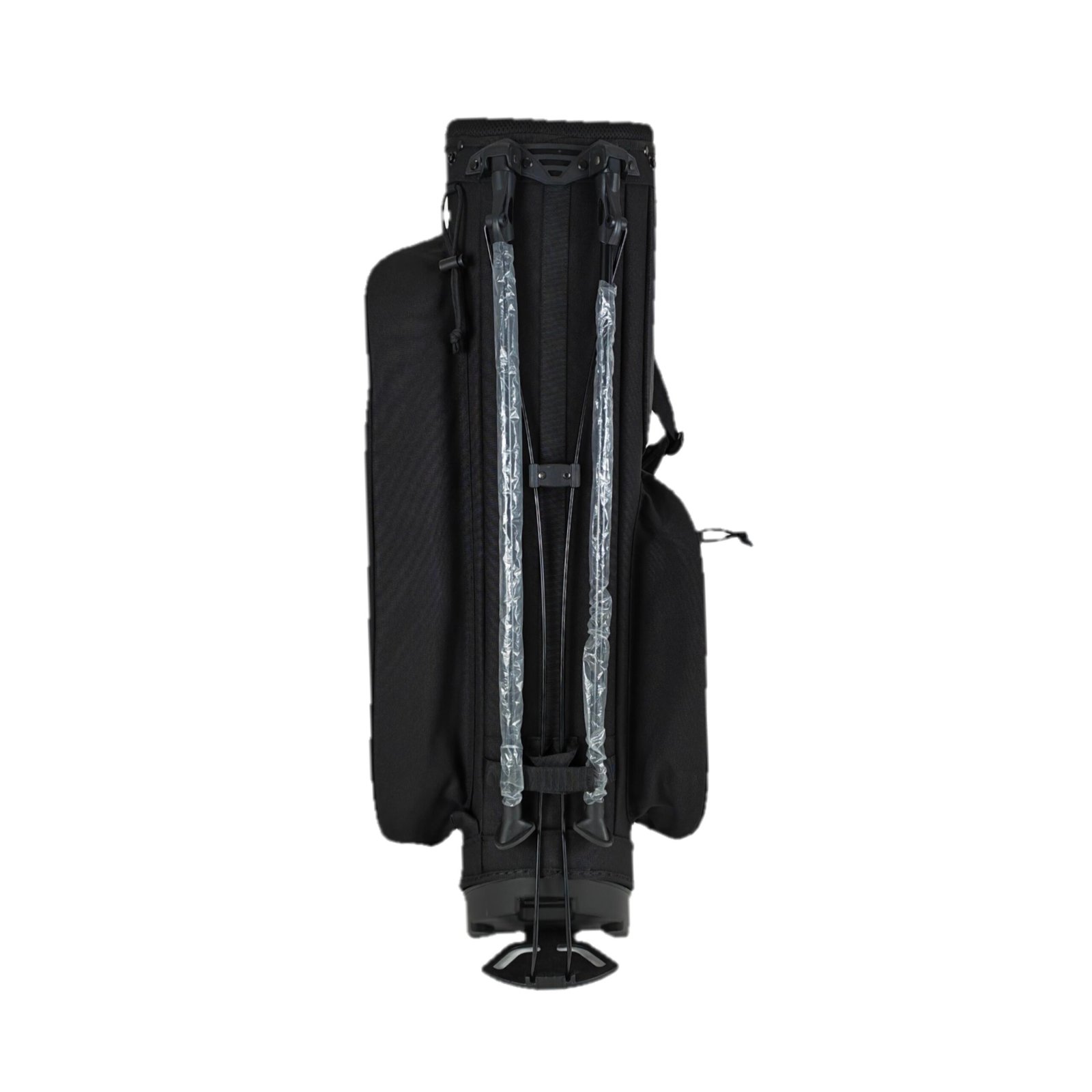 Personalized Black Nylon Golf Bag Manufacturers 4 Waterproof Black Nylon Golf Bag With 6 Pockets And Stand System
