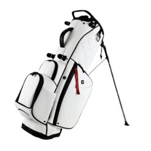 Custom Leather 14 Way Top Stand Golf Bag Maker