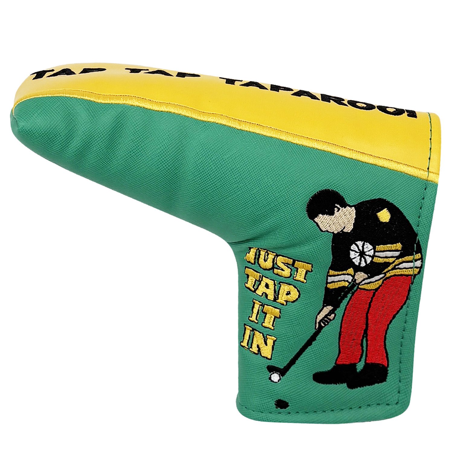 Custom Printed Logo Blade Golf Headcover Supplier 2 Custom Printed Golf Headcover For Blade Putters