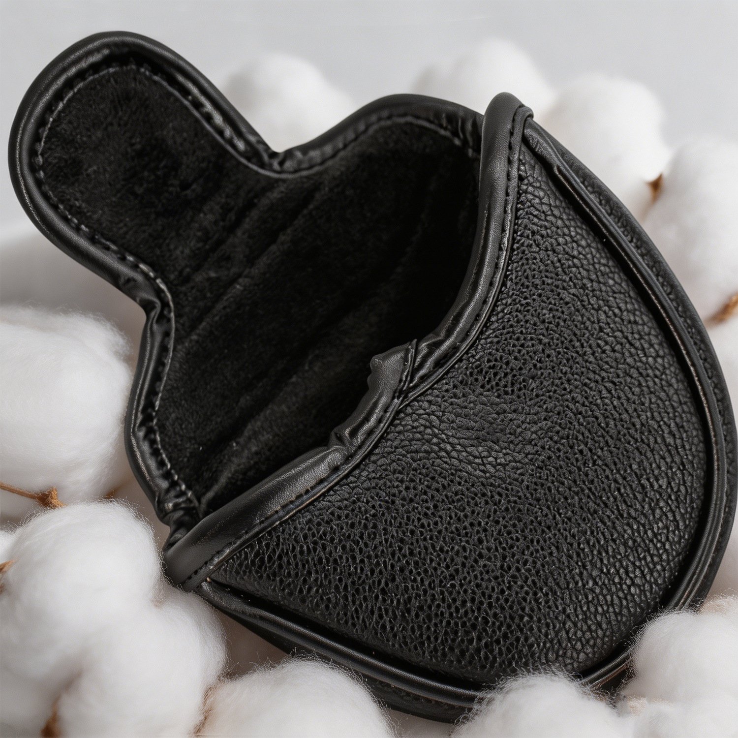 Poker Embroidery Mallet Putter Golf Headcover Supplier 5 Durable Embroidered Mallet Putter Headcover With Velvet