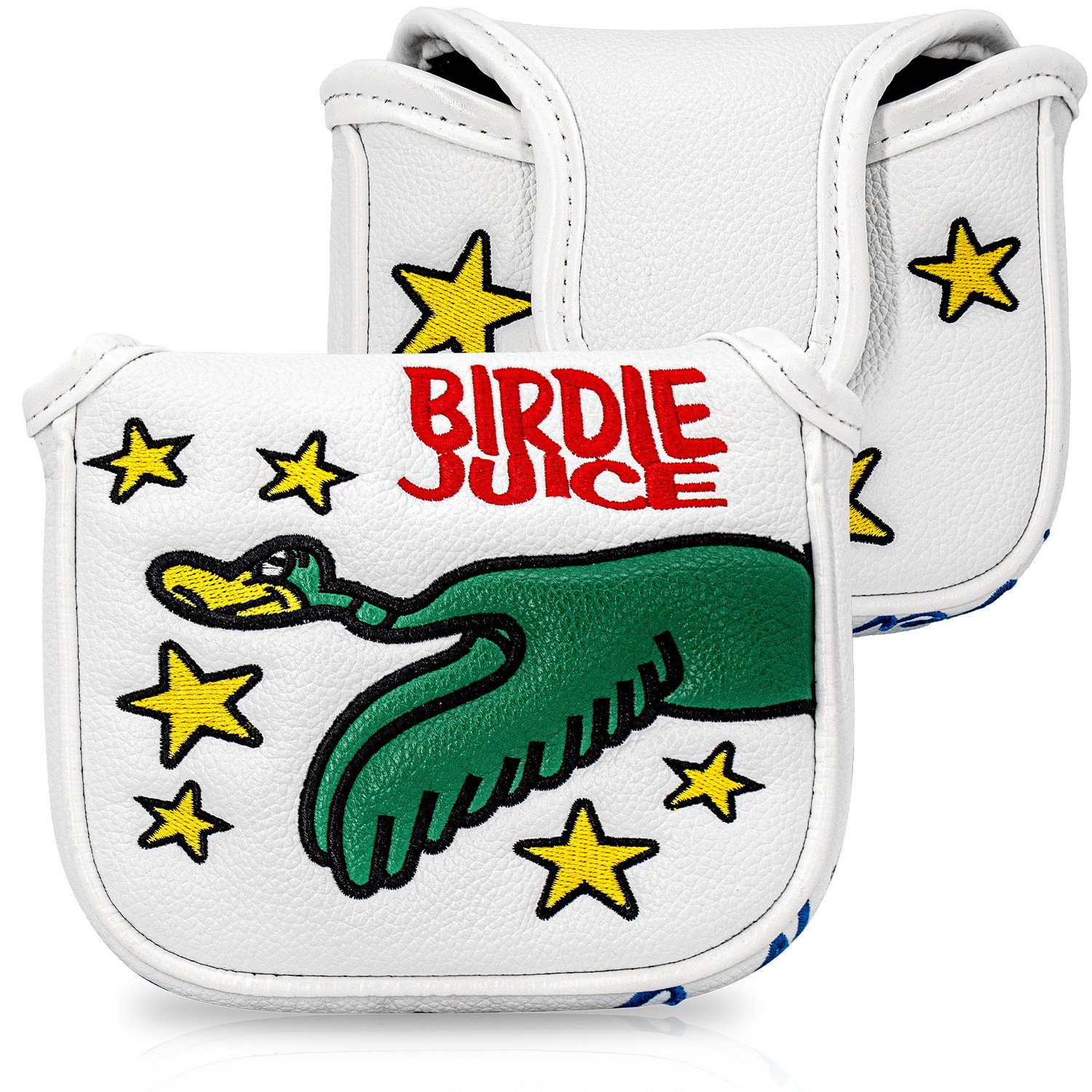 Mallet Putter Golf Headcover Factory with Custom Embroidery 1 Mallet Putter Golf Headcover Factory with Custom Embroidery