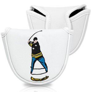 Personalized Logo Mallet Putter Cover Golf Headcover Supplier
