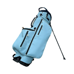 Custom 7 Way Top Waterproof Blue Nylon Golf Bag Supplier