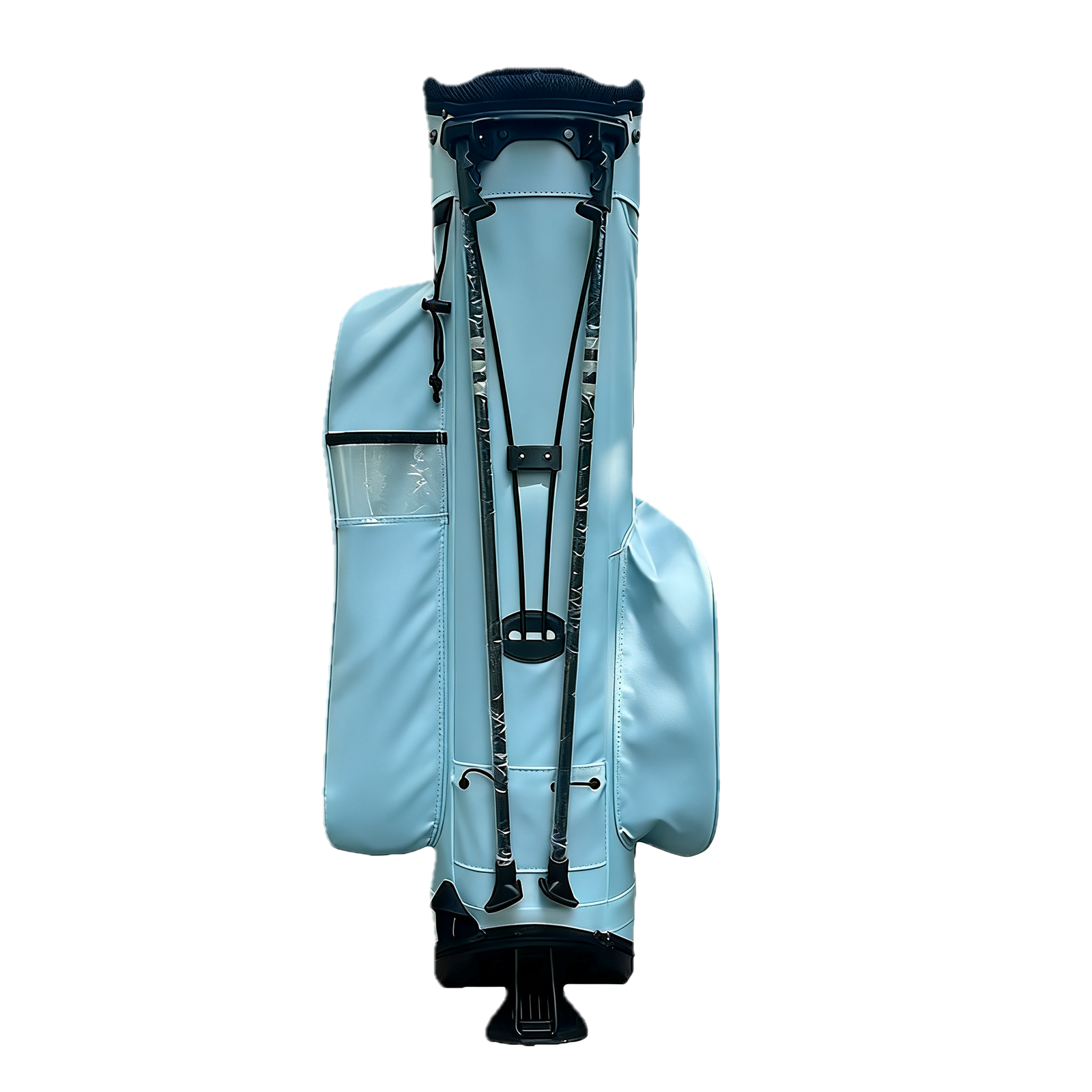 Custom 7 Way Top Waterproof Blue Nylon Golf Bag Supplier 4 Custom 7 Way Top Waterproof Blue Nylon Golf Bag Supplier - Image 4
